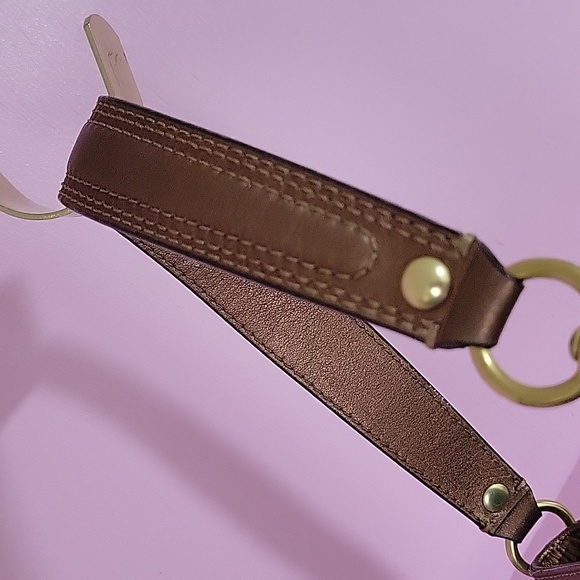 Coach Y2K Copper Leather Zoe shoulder π§‘π€π bagDimensions 9 in X 6.5 in X 3in - Picture 10 of 17